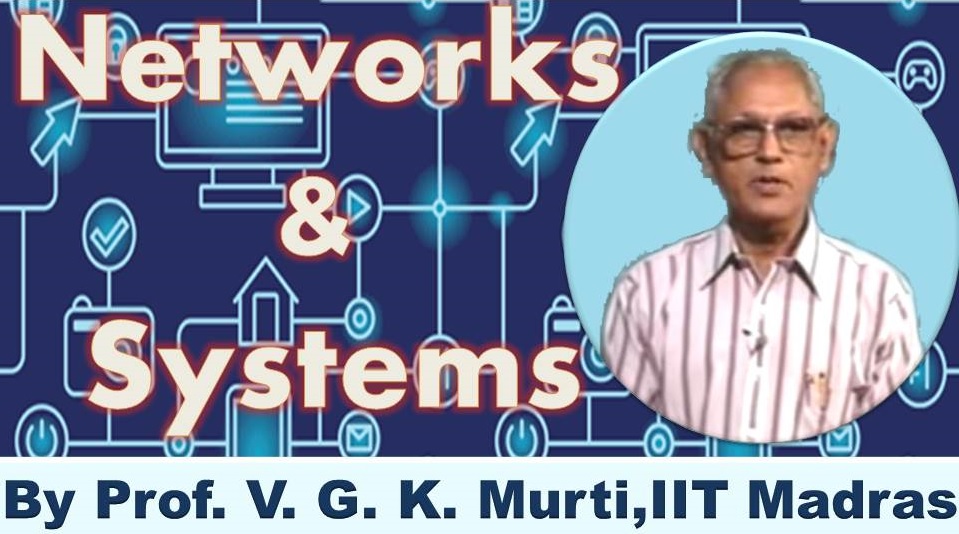 http://study.aisectonline.com/images/SubCategory/Video Lecture Series on Networks and Systems by Prof.V.G.K.Murti, IIT Madras.jpg